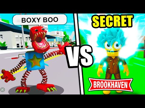 ODA TEAM JAUNE VS BOXY BOO ÉNERVER #7 ! Roblox Brookhaven RP