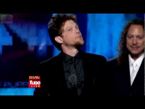 Jason Newsted's Acceptance Speech (Rock & Roll Hall of Fame induction 2009) [HD]