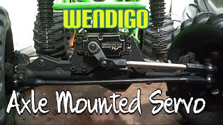 Redcat Wendigo Servo on Axle Mod How To, Its Awesome!