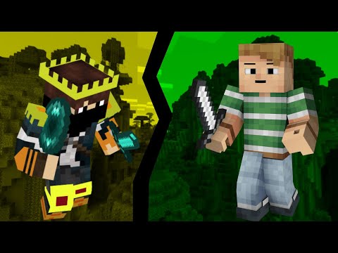 MINECRAFT PVP RICH AND POOR AND RAYA / Minecraft in Uzbek