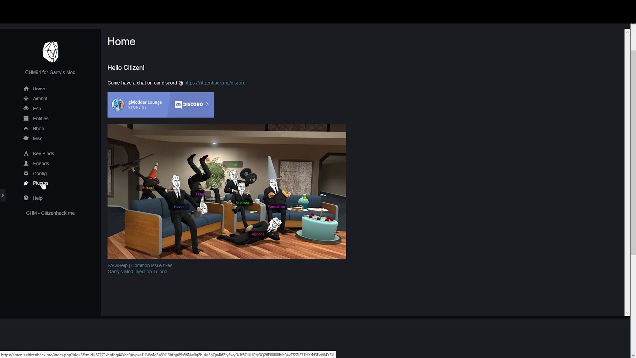 Tutorial: How to load gLua Plugins