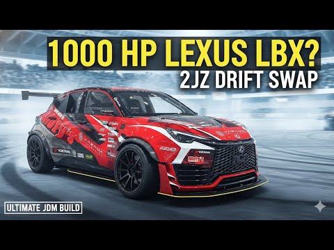 1000 HP Lexus LBX? The 2JZ Drift Swap You Didn't See Coming