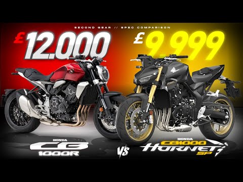 2025 Honda CB1000 Hornet SP vs CB1000R  ┃Is the New Hornet Actually Better?