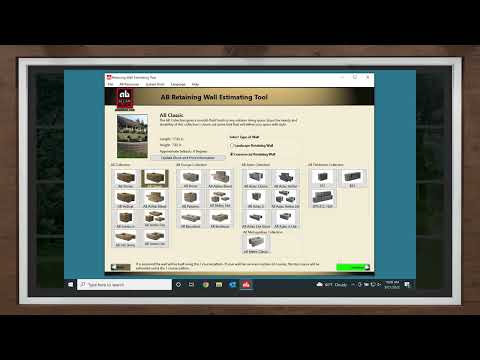 Create a Commercial Retaining Wall Estimate