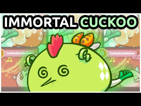 New Cuckoo Immortal! - 2124 MMR Off-season Gameplay | Axie Infinity