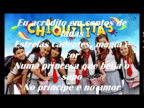 Chiquititas 2014 - Imaginar ( Letra ) | Giovanna Chaves