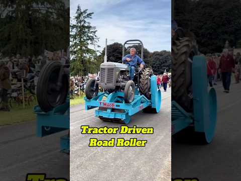 #Ford #Tractor with a very Unique roller accessory. #farm #farming #flathead #history