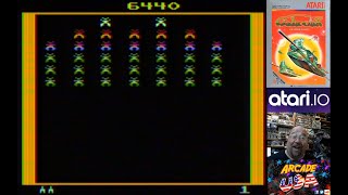 Atari IO Galaxian High Score Squad Challenge! (Atari 2600)