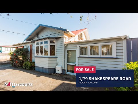 [SOLD] Own in Shakespeare Road - For Sale By Auction - 1/79 Shakespeare Road, Milford, Auckland