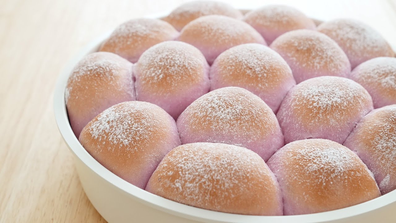 Purple Potato Bread Rolls｜Apron