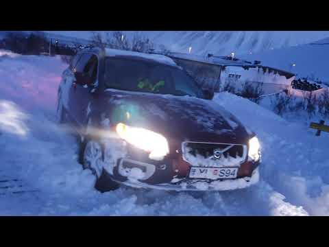 xc70 d5 in deep snow