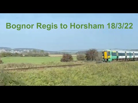 BOGNOR REGIS TO HORSHAM 18TH MARCH 2022