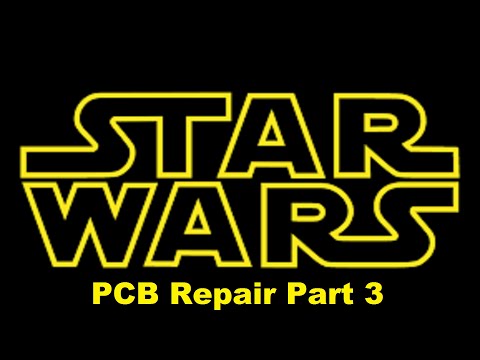 1983 Atari Star Wars Arcade PCB Set Repair Part 3   4\21\21