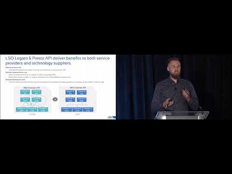 MEF 3.0 Workshop - Intra-Provider Automation with LSO APIs - LSO Presto & LSO Legato