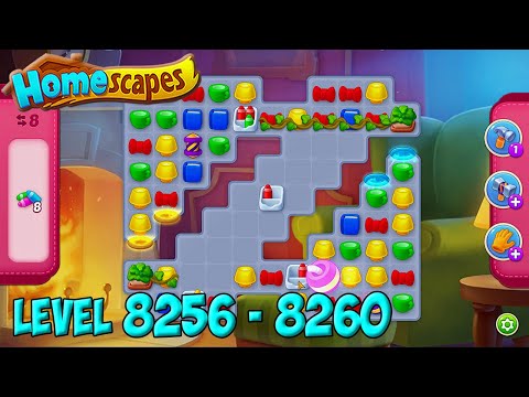 Homescapes level 8256 8257 8258 8259 8260 🏡 Playrix HD