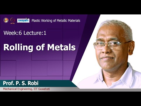 Plastic Working of Metallic Materials Introduction Video