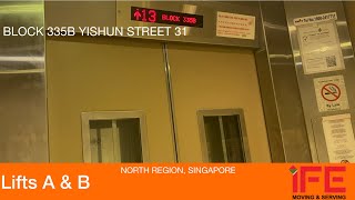 HDB Block 335B Yishun || IFE Elevator