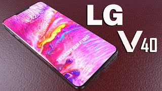 LG V40 Introduction Concept with Triple Rear Camera and Notch Design