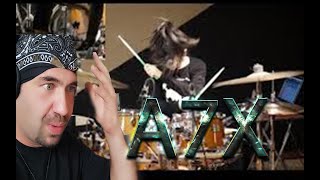 Download lagu HOLY COW SHE'S FAST! AVENGED SEVENFOLD NIGHTMARE (REACTION) DRUM COVER  BY TARN SOFTWHIP mp3