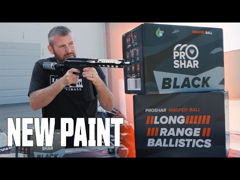 Night Mission APPROVED: Proshar Black Tactical Magfed Paintballs