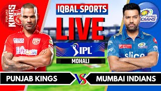 Punjab Kings vs Mumbai Indians Live Score & Commentary | IPL Live 2023 | PBKS Vs MI Live ,Last 10 Ov