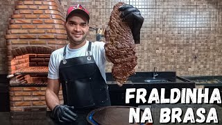 FRALDINHA NA BRASA | Como fazer churrasco com fraldinha | Churrasco com carne de boi