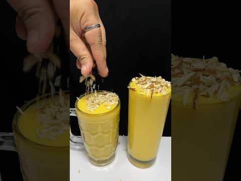Mango Lassi ASMR Cooking #shorts #youtubeshorts #food #viral #asmr #recipe #summerdrink #recipe