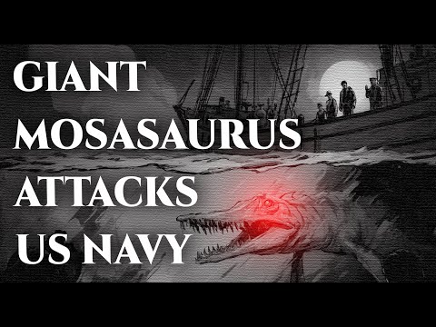 1987: When a US Navy Frigate Crew Met a Giant Mosasaurus in the Persian Gulf