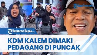 KDM Kalem Dimaki Emak-emak Pedagang di Puncak gegara Lapaknya Dibongkar, Sentil Bantuan Rp10 Juta
