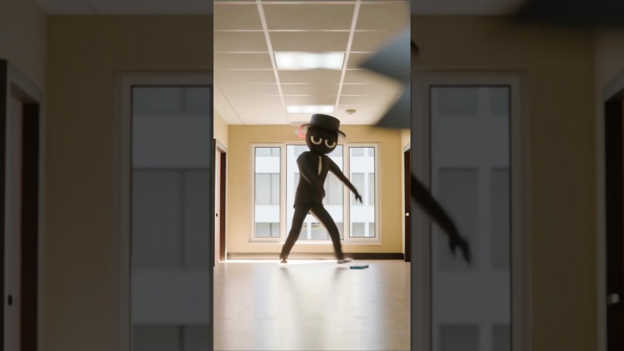 Sprunki Mr. Black Rat Dance: 3D Edition #sprunki #memes