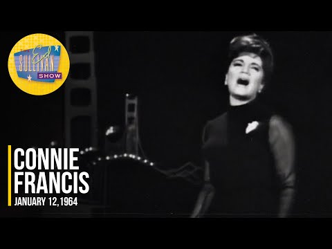 Connie Francis "I Left My Heart In San Francisco" on The Ed Sullivan Show