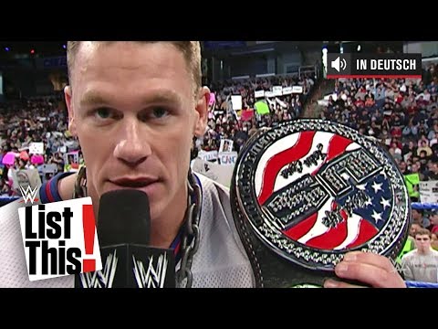 5 Superstars, die Championtitel weggeworfen haben - WWE List This! (DEUTSCH)