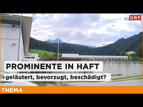 Prominente in Haft – geläutert, bevorzugt, beschädigt? | Thema 06.10.2025