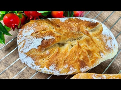 No-Knead Bread Rolls With a Shatteringly Crispy Crust — Just 6 Ingredients