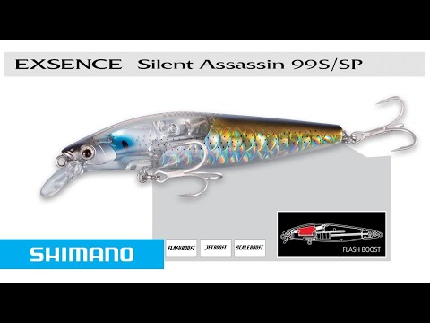 Vobler Shimano Exsence Silent Assassin 99SP 9.9cm 16g 008 Chart