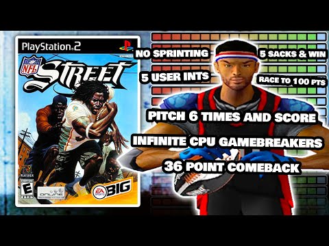 I 100%'d NFL Street. It drove me insane