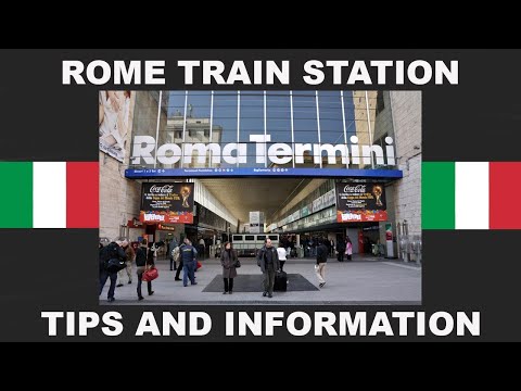ROMA TERMINI - ROME TRAIN STATION TIPS AND INFORMATION