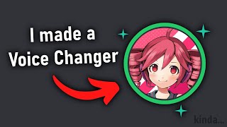 How I Made A Kasane Teto Voice Changer (kind of...)