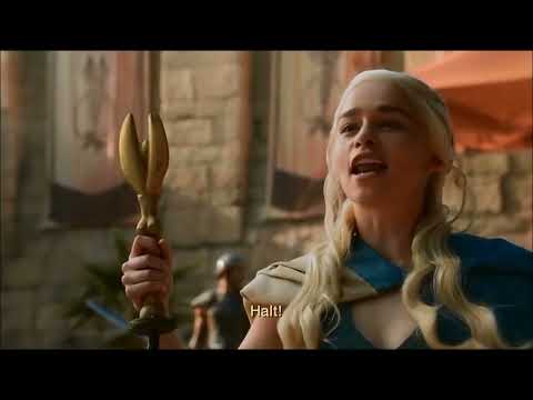 Daenerys Burns Slavemaster | Best Dracarys Scene Ever!