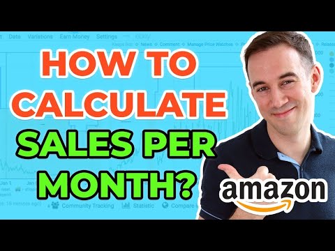 How to Find Amazon Sales per Month | Amazon FBA Wholesale & OA