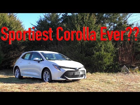 2019 Toyota Corolla Hatchback Review, The Return of The Sporty Toyota?