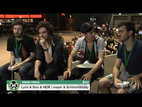 DGFall 16 - Heir | reaper + SchlimmShady Vs. Lyrix + Sixx - Grand Finals - Melee Doubles
