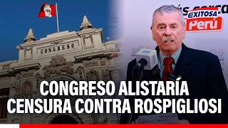 🔴🔵 Congreso alistaría una moción de censura contra Rospigliosi por no convocar pleno extraordinario