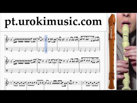 Aulas de Flauta Doce G. Carlos Vives, Sebastian Yatra - Robarte un Beso Curso Aprender Parte#2 um