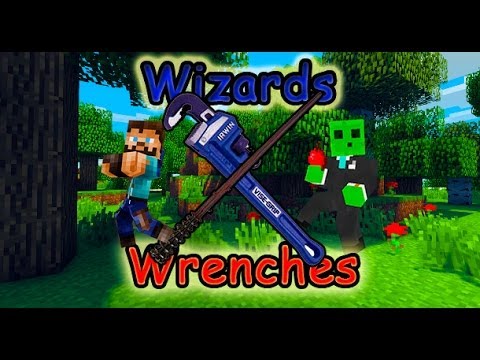 Minecraft|Wizards and Wrenches S1E16|  Advanced Enchanting Warded Stones
