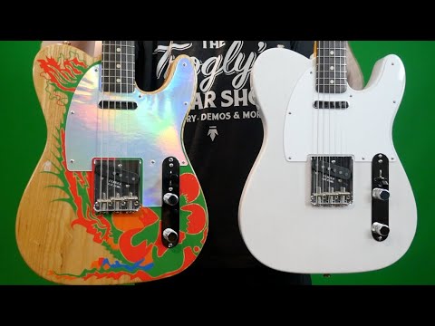 Which is THE BEST? | Fender Jimmy Page Telecaster Mirror + Dragon Review + Demo