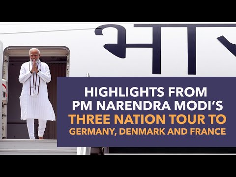 Highlights from PM Narendra Modi Three Nation Tour to Germany, Denmark and France | PMO
