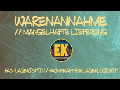 Lernfeld 1 Warenannahme // Mangelhafte Lieferung