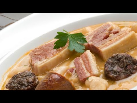 Receta de fabada con chorizo, morcilla y panceta - Karlos Arguiñano