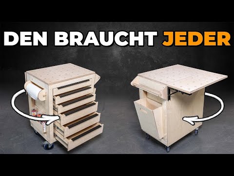 Werkstattwagen selber bauen: So einfach baust du dir deinen eigenen Werkstattwagen